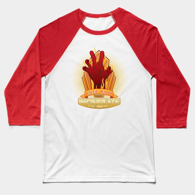 Incinerate Plasmid Baseball T-Shirt by Woah_Jonny